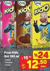 PINAR KİDO SÜT 180 ML PINAR KİDO SÜT 180 ML